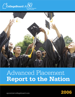 Advanced Placement Report to the Nation 2006