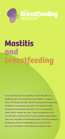 Mastitis and Breastfeeding