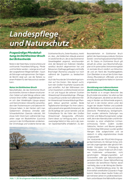 Landespflege Und Naturschutz