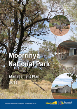 Moorrinya National Park Management Plan 2011