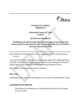 City Council Minutes 39