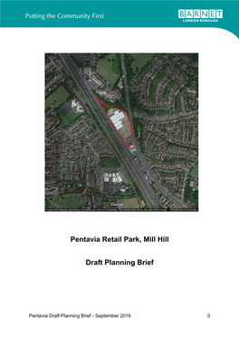 Pentavia Retail Park, Mill Hill Draft Planning Brief