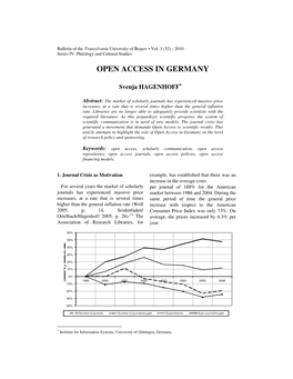 Hagenhoff, S.: Open Access in Germany