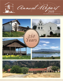 2018 HISTORIC SITES DIRECTORY Mission San Diego Mission San Antonio De Padua Asistencia San Antonio De Pala 10818 San Diego Mission Rd