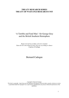 Sir George Grey and the British Southern Hemisphere