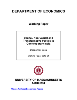 2 Primitive Accumulation of Capital a System of Social Production Organized Along Capitalist Lines Can Be Represented by the Circuit of Capital: M-C-C’-M’