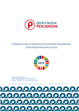 II Report on the Contribution to Sustainable Development of the Nueva Pescanova Group