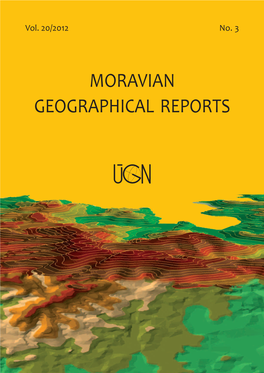 Moravian Geographical Reports