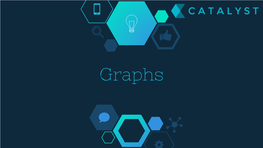 Graphs 1 What Is a Graph? in a Layman’S Terms: a Graph Is a Set of Vertices Or Nodes “ Which Are Connected by Edges