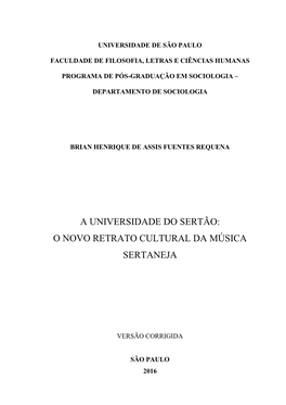 O Novo Retrato Cultural Da Música Sertaneja