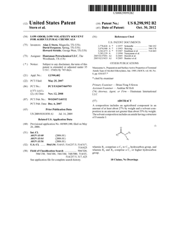 (12) United States Patent (10) Patent No.: US 8,298,992 B2 Stern Et Al