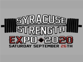 The Syracuse Strength Expo