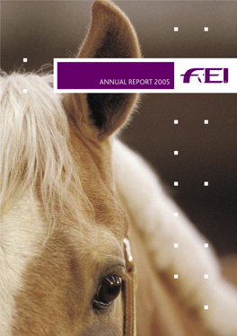 Annual Report 2005 Feiannual Report 2005 Annual Report 2005 Foreword by the Fei President