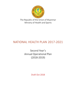 National Health Plan 2017-2021