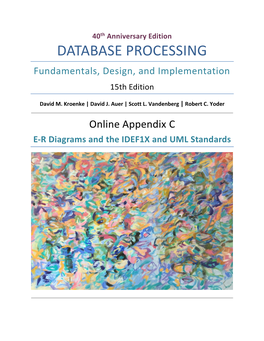 DATABASE PROCESSING Fundamentals, Design, and Implementation 15Th Edition