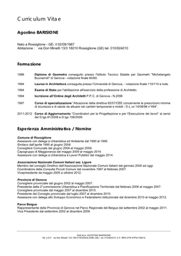 Curriculum Vitae