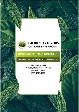 Xvii Brazilian Congress of Plant Physiology