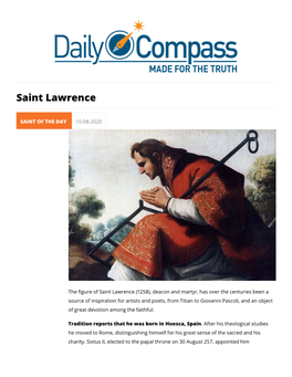 Saint Lawrence