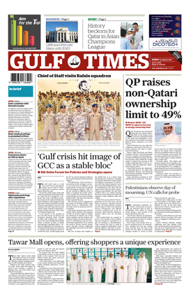 QP Raises Non-Qatari Ownership Limit To