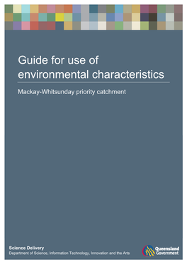 Guide for Use of Environmental Characteristics