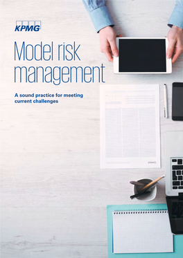 KPMG Whitepaper Model Risk Management