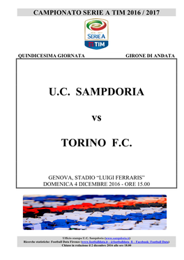 Sampdoria-Torino