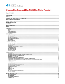 Blue Choice Essential Value Formulary July 2021