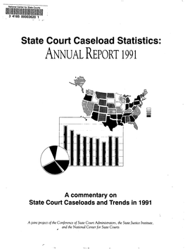 Annual Report 1991 (National Center for State Courts 1993)