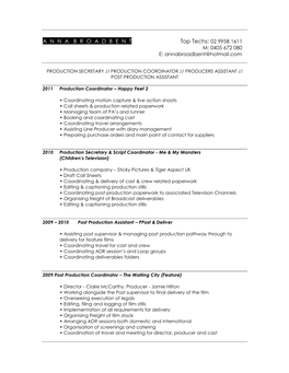 Curriculum Vitae