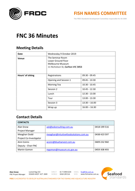 FNC 36 Minutes