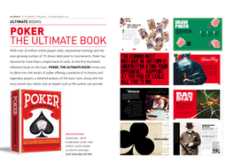 POKER the Ultimate BOOK