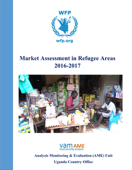 Market Assessment in Refugee Areas 2016-2017