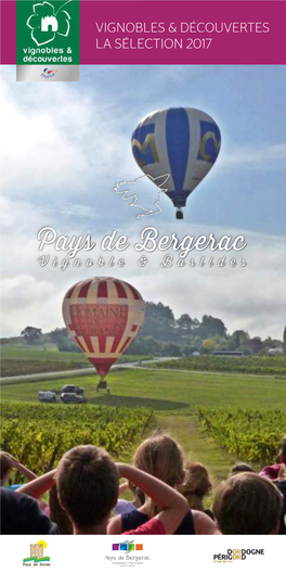 LA SÉLECTION 2017 Pays De Bergerac, Vignoble & Bastides