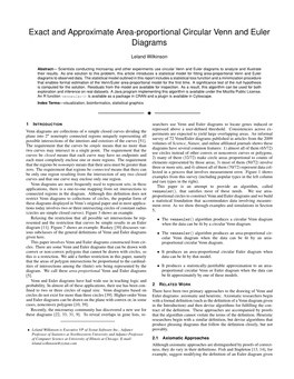 Exact and Approximate Area-Proportional Circular Venn and Euler Diagrams