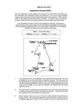 Ampleforth Circular Walk