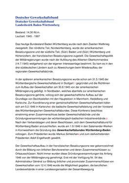 DGB Baden-Württemberg