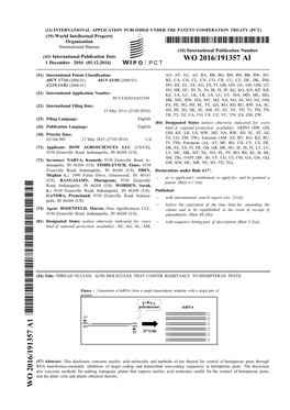 WO 2016/191357 Al 1 December 2016 (01.12.2016) P O P C T