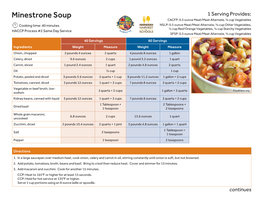 Minestrone Soup