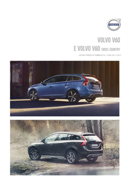 VOLVO V60 E VOLVO V60 Cross Country