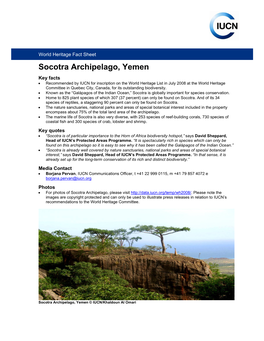 Socotra Archipelago, Yemen