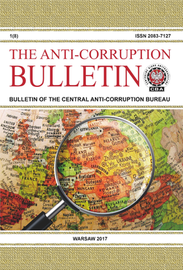 The Anti-Corruption Bulletin Dealing with Anti-Corruption Authorities (ACA’S) in Central and Eastern Europe