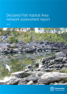 Declared Fish Habitat Area Network Assessment Report 2017 (PDF)