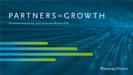 Environmental, Social, and Governance Report 2020 CONTENTS