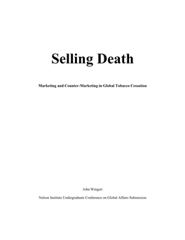 Selling Death