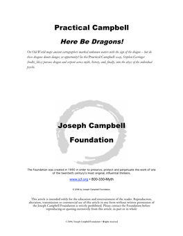 Practical Campbell Joseph Campbell Foundation