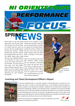 SPRINGNEWS Where Better to Start Than Talking During the Last Weekend in April About the JK