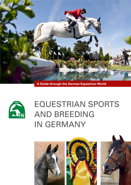 Equestrian Sports and Breeding in Germany