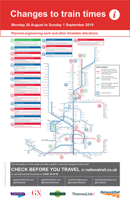 CHECK BEFORE YOU TRAVEL at Nationalrail.Co.Uk