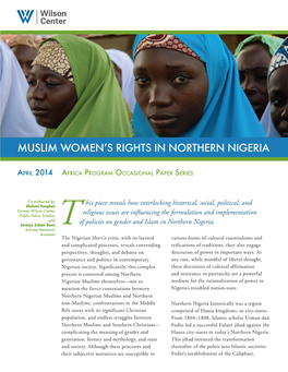 Muslim Women's Rights in Northern Nigeria