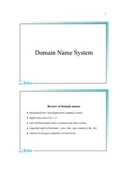 Domain Name System